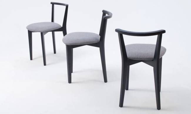 Стул Франк ПМ чёрный/серый