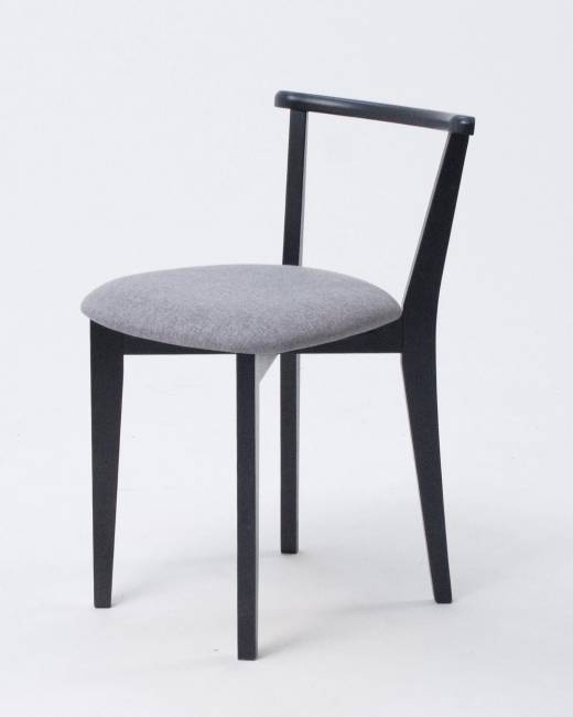 Стул Франк ПМ чёрный/серый