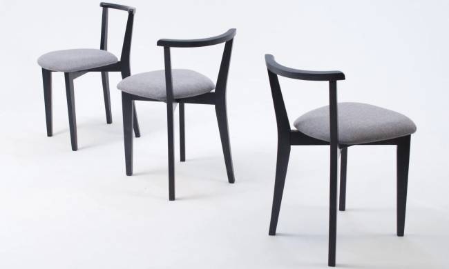 Стул Франк ПМ чёрный/серый