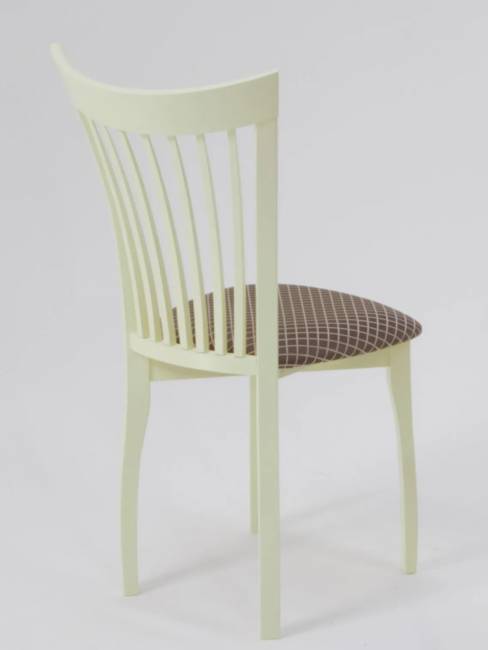 Стул Миранда, Слоновая кость/Ромб Коричневый