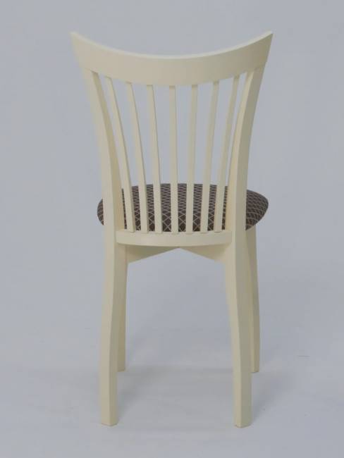 Стул Миранда, Слоновая кость/Ромб Коричневый