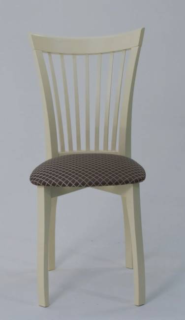 Стул Миранда, Слоновая кость/Ромб Коричневый