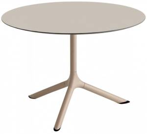 Столик ламинированный кофейный Tripe тортора, тортора Ø700х510 мм