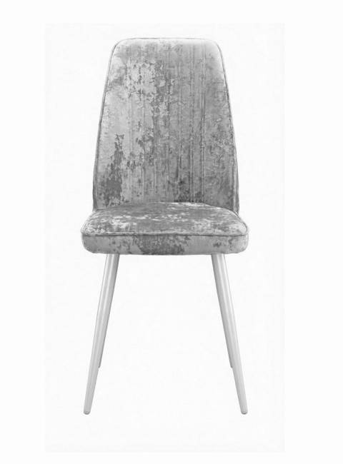 Стул DikLine 327 поворотный M13 светло-серый, ножки белые Стул DikLine 327 поворотный M13 светло-серый, ножки белые