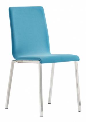 Стул металлический с мягкой обивкой Kuadra 460х525х875 мм