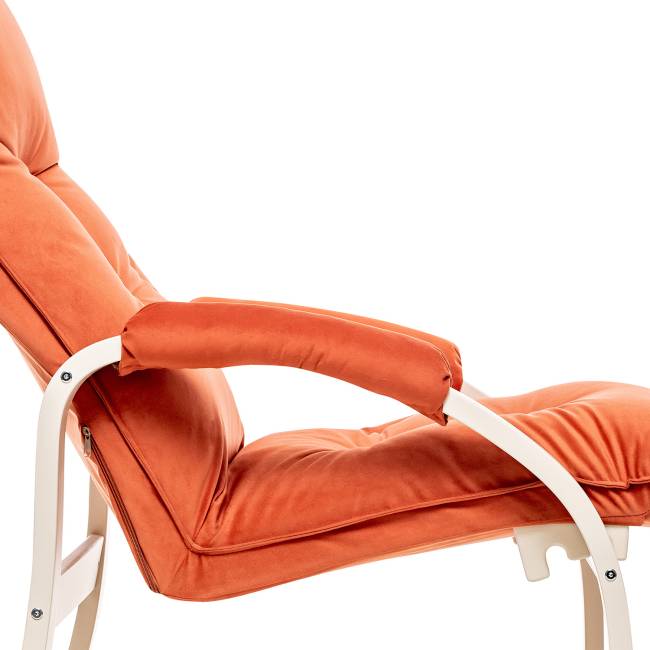 Кресло-трансформер Leset Левада Слоновая кость V39 оранжевый