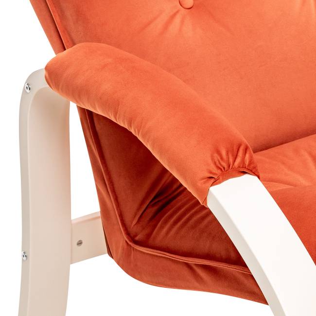 Кресло-трансформер Leset Левада Слоновая кость V39 оранжевый