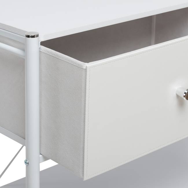 Комод Leset Нирита/Хайди с полками 2 ящика Белый Белый