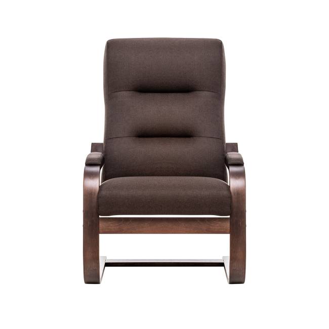 Кресло Leset Оскар Орех текстура Malmo 28 (коричневый)