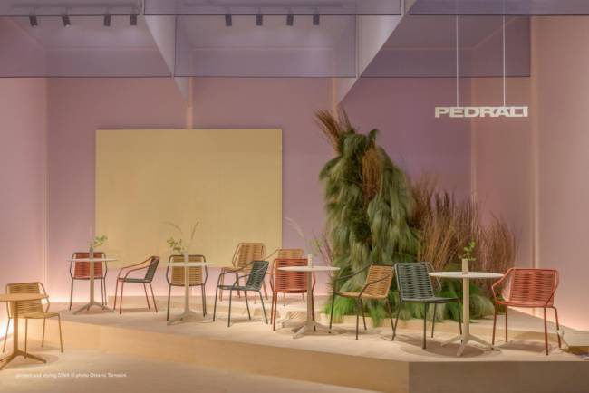 Стул металлический плетеный Philía темно-зеленый 565х540х810 мм