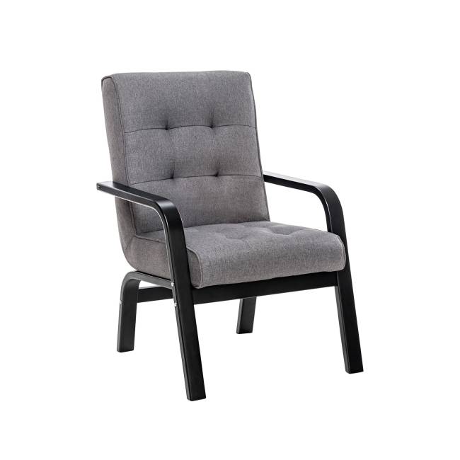 Кресло Leset Модена Венге Malmo 90 (серый)