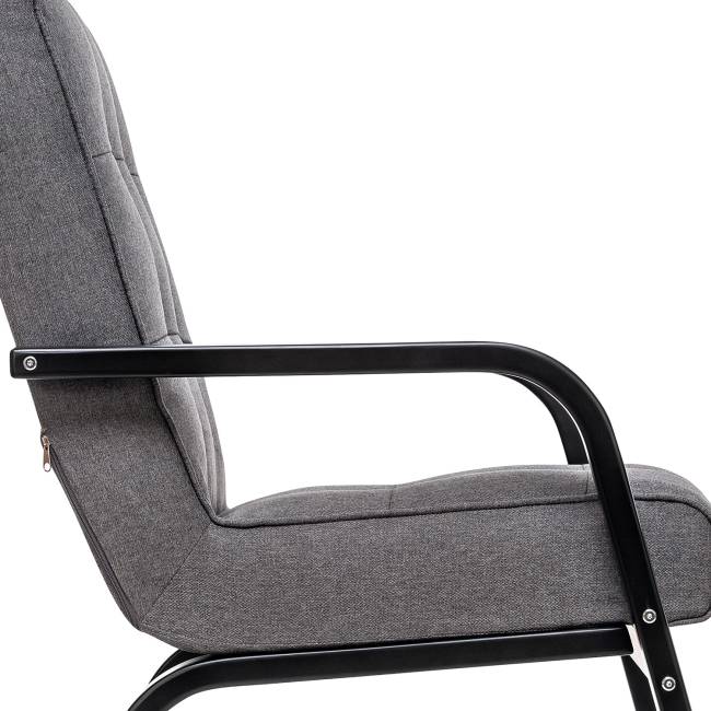 Кресло Leset Модена Венге Malmo 90 (серый)