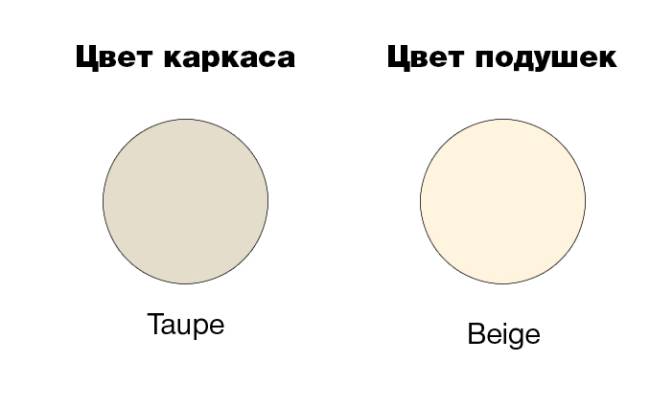 Диван пластиковый трехместный с подушками Mykonos XL бежевый, бежевый 2000х720х750 мм