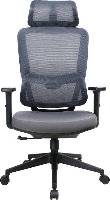 Эргономичное кресло Everprof Work (Ворк) Сетка Серый