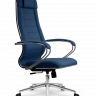 Кресло МЕТТА B 1m 32P/подл.127/осн.004, рогожка b синий