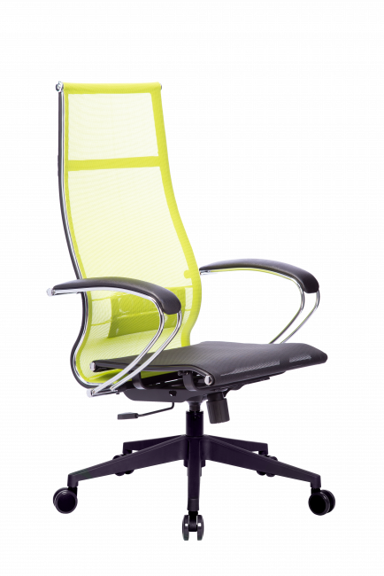 Кресло МЕТТА-7(MPRU)/подл.131/осн.002, лайм