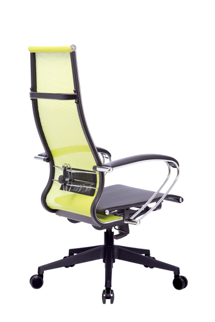 Кресло МЕТТА-7(MPRU)/подл.131/осн.002, лайм