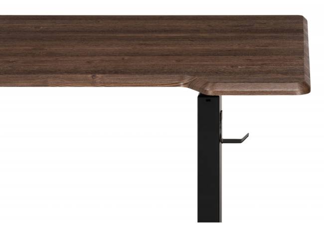 Маркос с механизмом подъема 120х75х75 черный / кантри орех