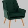 Кресло Райт тёмно-зелёный