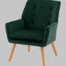 Кресло Райт тёмно-зелёный