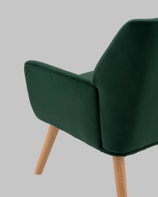 Кресло Райт тёмно-зелёный