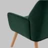 Кресло Райт тёмно-зелёный