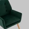 Кресло Райт тёмно-зелёный