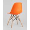 Стул Eames Style DSW оранжевый (разборный каркас)