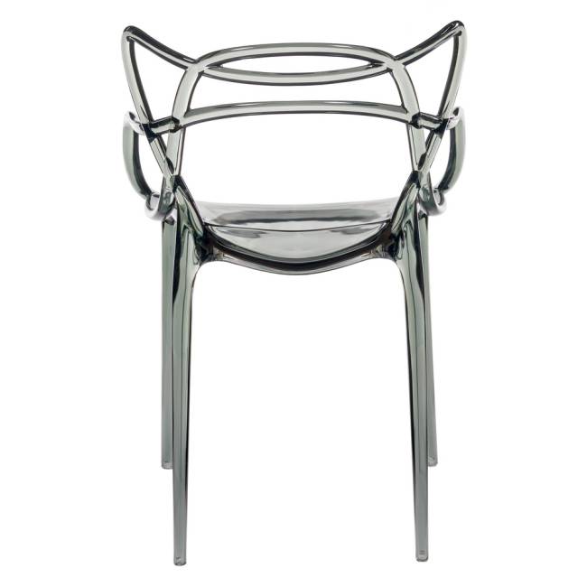 Стул Masters прозрачный серый