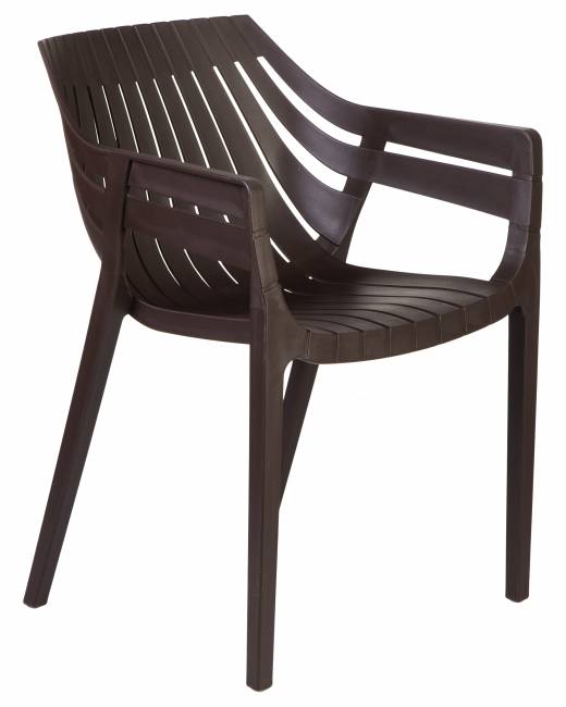 Стул обеденный LMZL-PP707, цвет коричневый