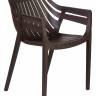 Стул обеденный LMZL-PP707, цвет коричневый