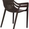 Стул обеденный LMZL-PP707, цвет коричневый