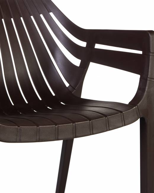 Стул обеденный LMZL-PP707, цвет коричневый