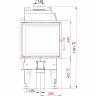 Дровяная топка BeF Therm 6 CP/CL, правый угол