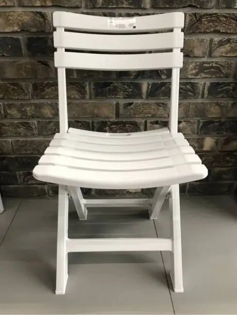 Набор стульев складных BIRKI белый (по 4 шт. в коробке)