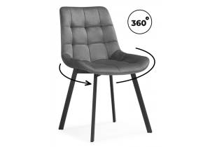 Челси 360 светло-серый (ZD 960) / черный