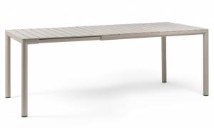 Стол пластиковый раздвижной Tevere 147 бежевый 1470-2110х9000х765 мм