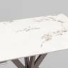 Стол раскладной Marmer 120-180*80*76 керамика капучино