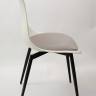 Стул Туссе чёрный /белый, серый