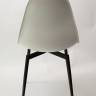 Стул Туссе чёрный /белый, серый