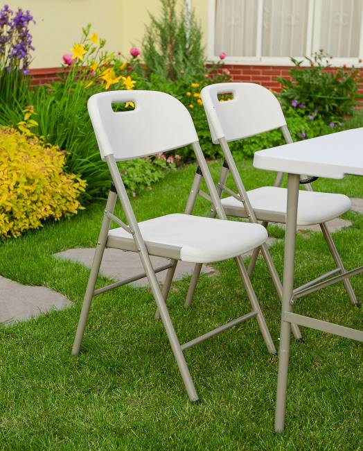 Стул складной пластиковый Angioletto