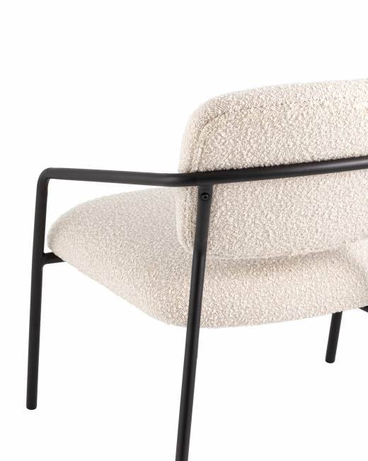 Кресло лаунж Rooney белый