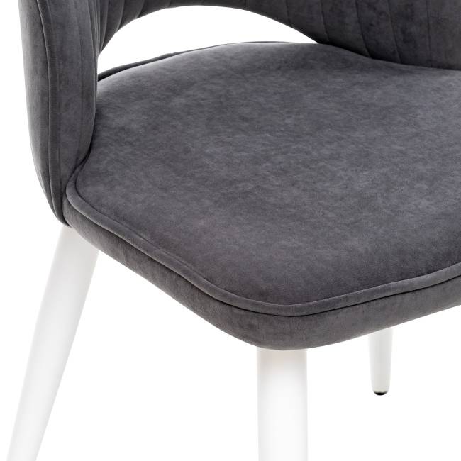 Стул Leset Арман Графит Белый