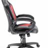 Кресло Everprof Forsage TM Экокожа черно/красно/серый