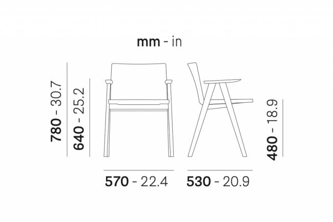 Кресло деревянное с обивкой Osaka беленый ясень, светло-серый 570х530х780 мм Кресло деревянное с обивкой Osaka беленый ясень, светло-серый 570х530х780 мм