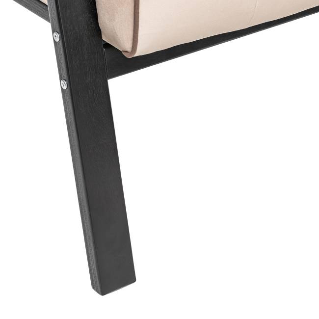 Кресло Leset Модена Венге V18 бежевый, кант V23 молочный шоколад