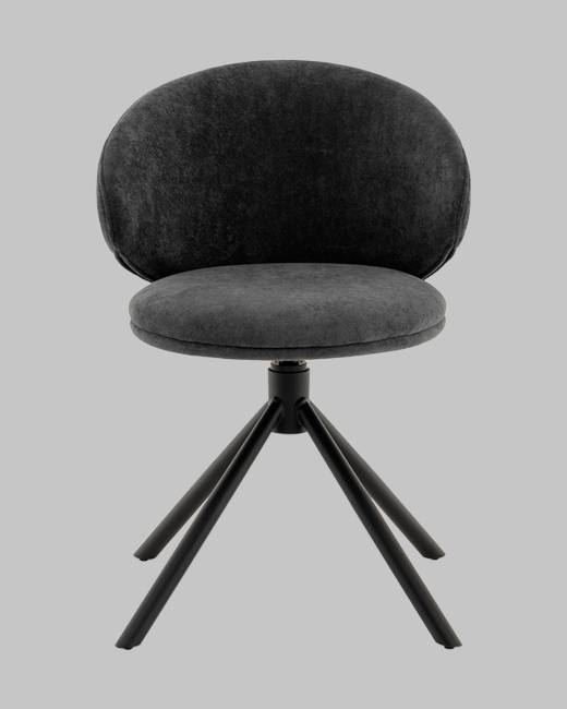 Стул Труфальд велюр темно-серый