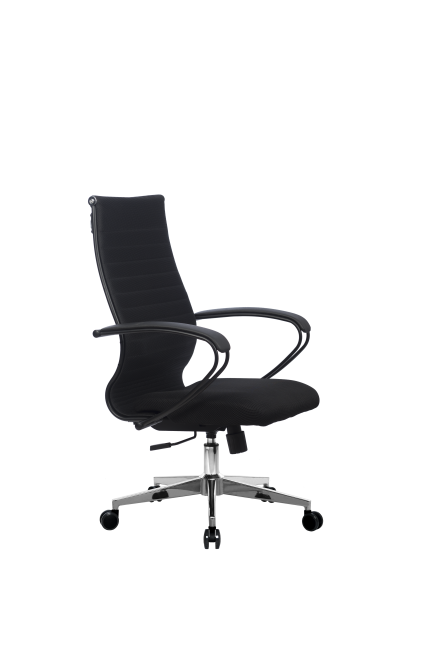 Кресло МЕТТА-19(MPRU)/подл.130/осн.004, черный