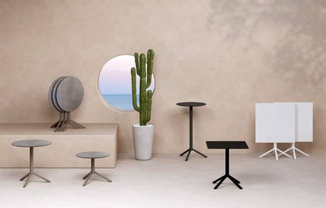 Столешница круглая Solid Compact Ø990 цемент Ø990х12 мм Столешница круглая Solid Compact Ø990 цемент Ø990х12 мм