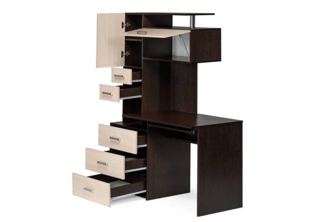 Джаз-17 правый венге / дуб молочный